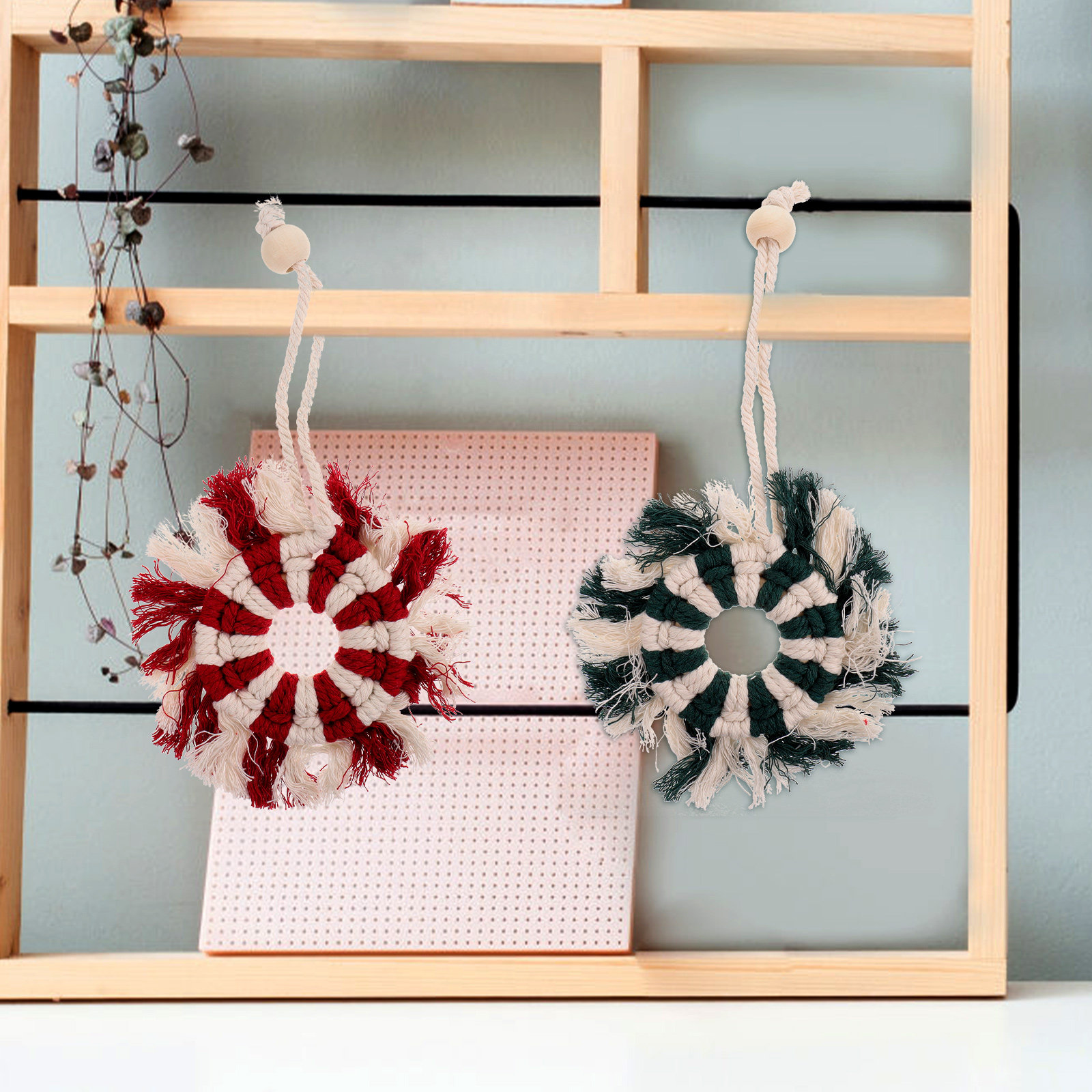 3Pcs Bohemian Tapestry Wall Ha - Macrame Wall Hanging ulasan dan harga