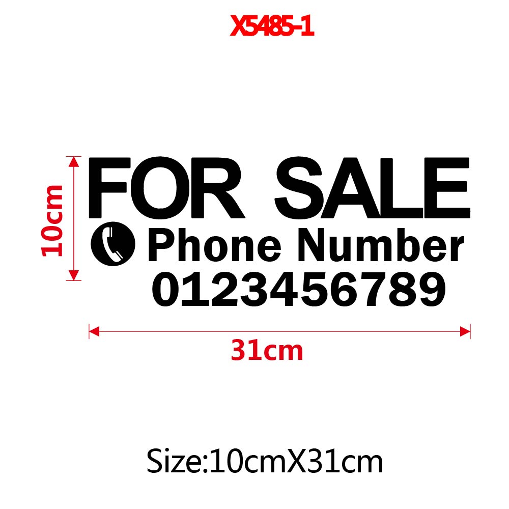 1pc Funny Custom Text with num - Home Decor Wallpaper ulasan dan harga