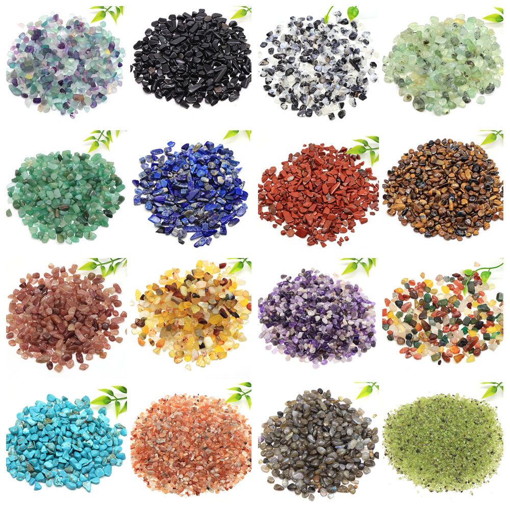 Natural Stones Crystals Chip F - Home Decor Lovely Home ulasan dan harga