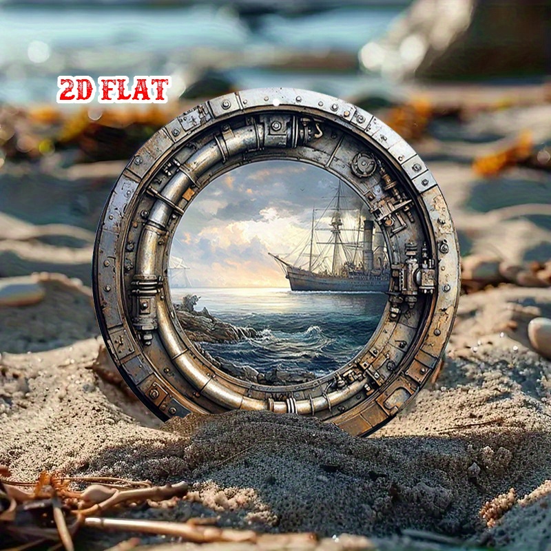 [2D Flat] Vintage Nautical Met - Home Decor Nautical ulasan dan harga