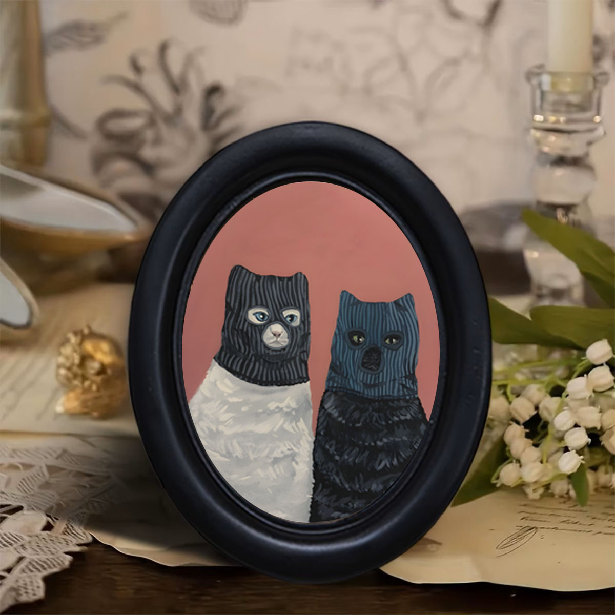 1 Piece of Quirky Robber Cat W - Home Decor Quirky ulasan dan harga