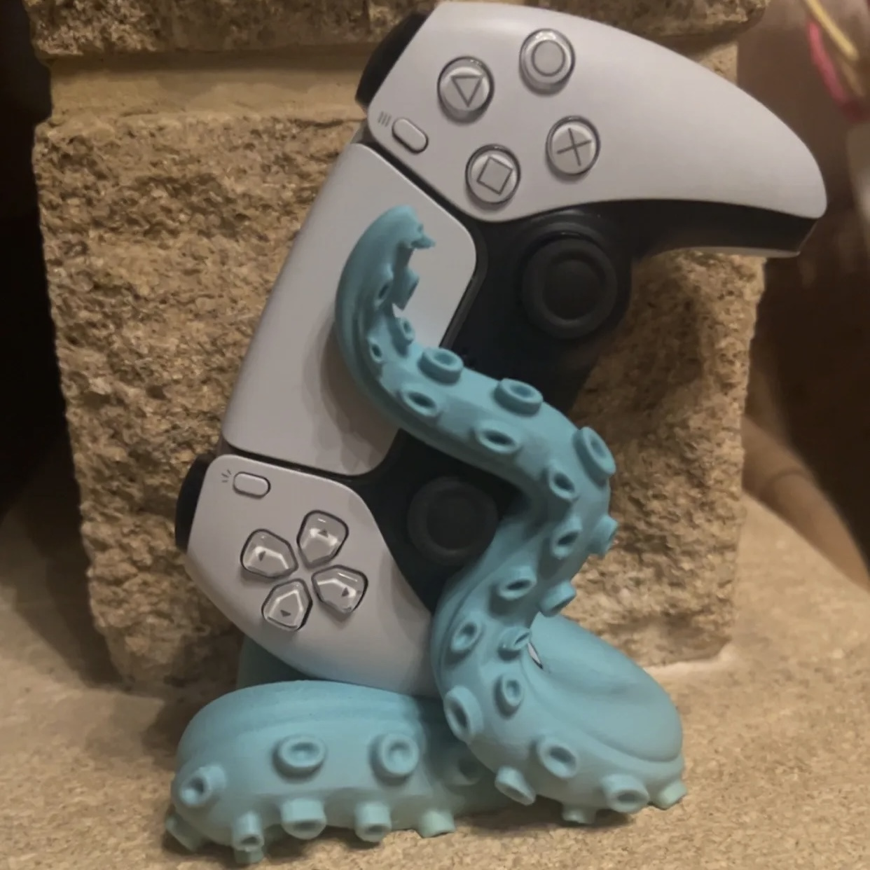 3D Printed Octopus Game Contro - Home Decor Quirky ulasan dan harga