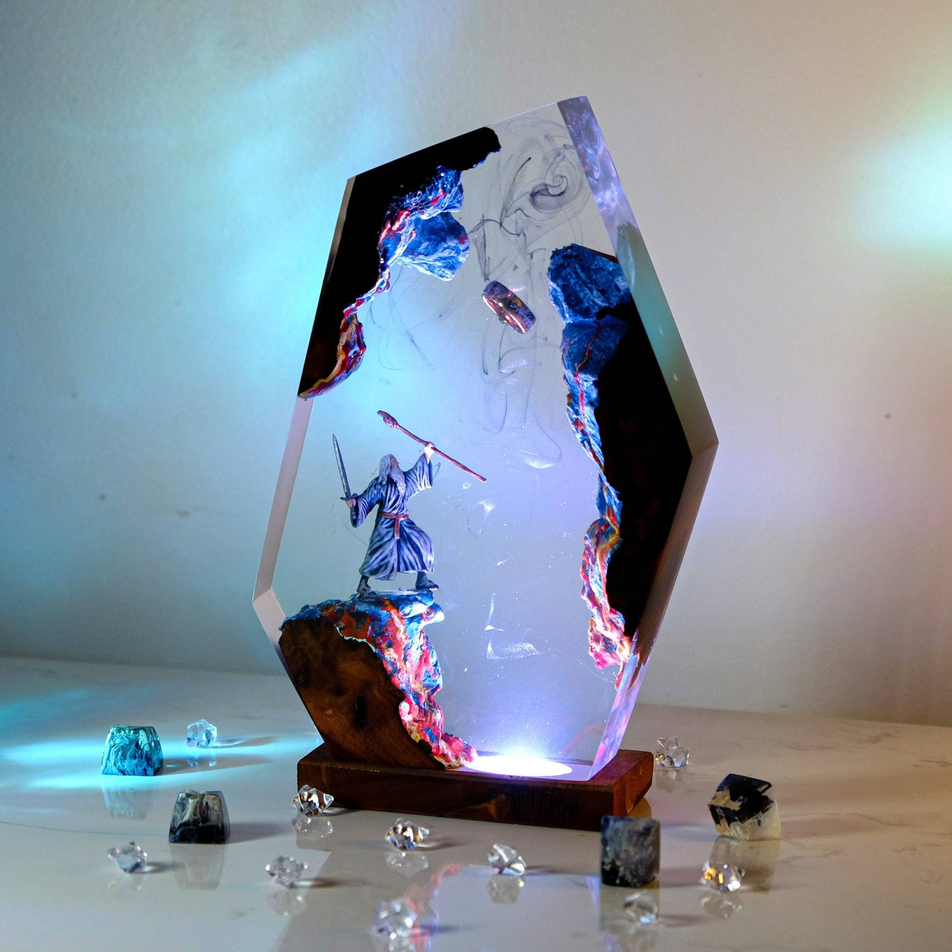 Movie Scence Figure Table Resi - Home Decor Ideas ulasan dan harga