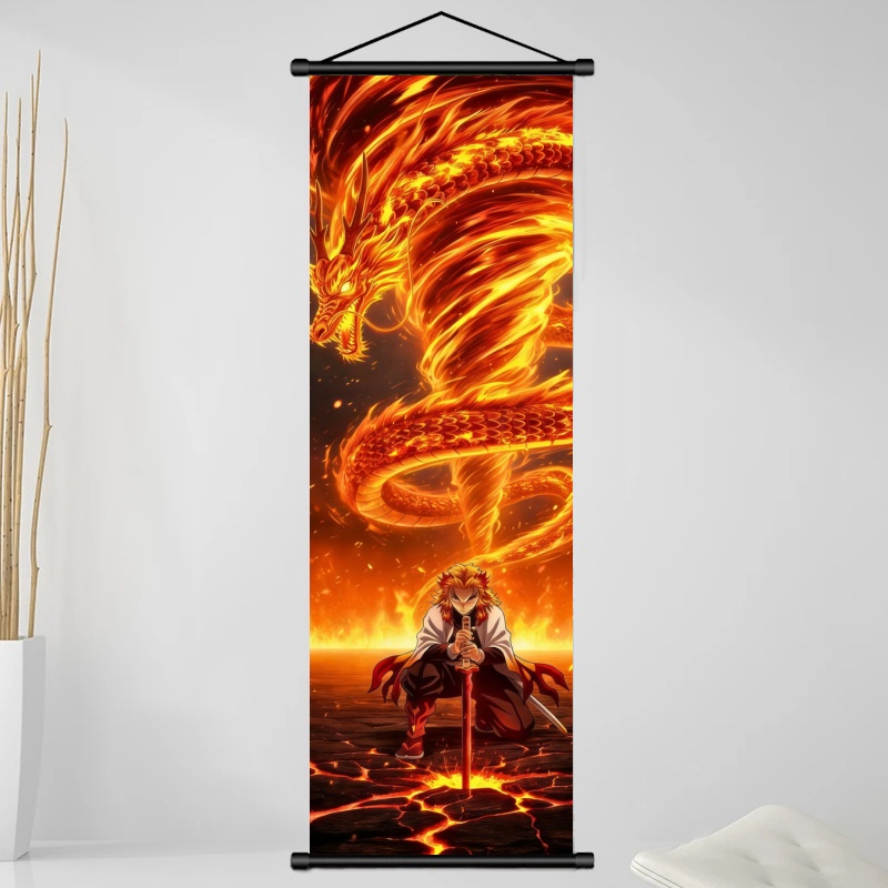 Demon Slayer Kyojuro Rengoku H - Home Decor Ideas ulasan dan harga