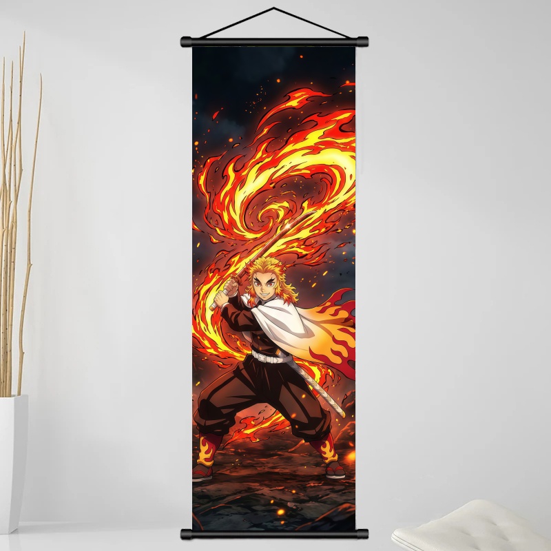 Demon Slayer Kyojuro Rengoku H - Home Decor Ideas ulasan dan harga