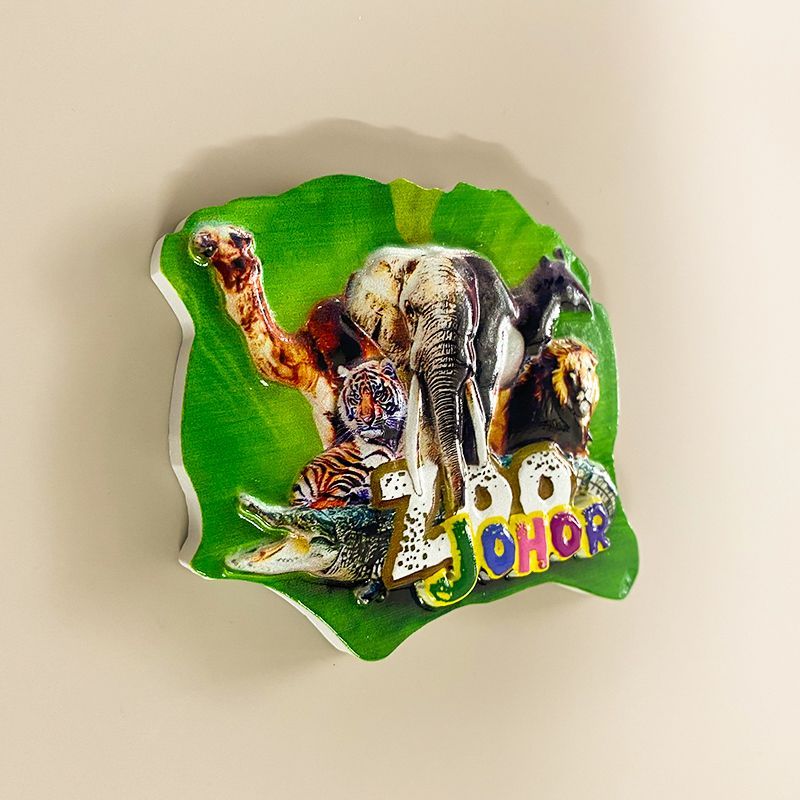 Roufu Zoo Refrigerator Magnets - Home Decor Malaysia ulasan dan harga