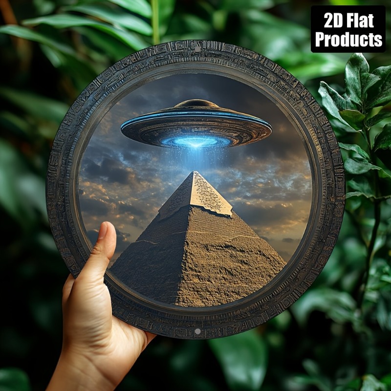 Pyramid UFO Theme Round Alumin - Home Decor Theme ulasan dan harga