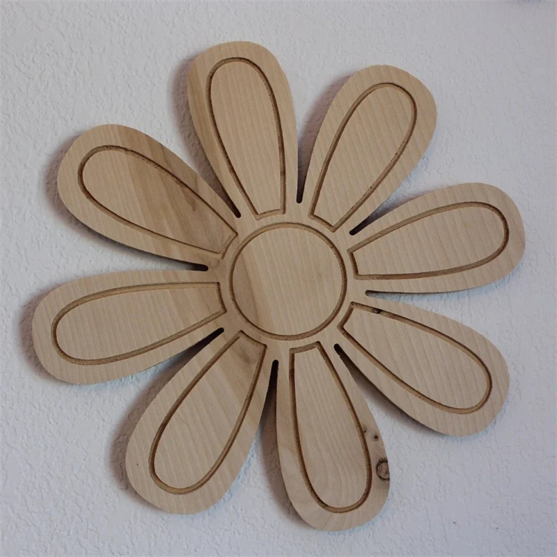 Ins Wooden Daisy Wall Flowers  - Home Decor Daisy ulasan dan harga
