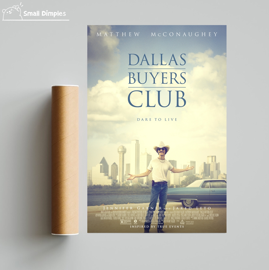 Dallas Buyers Club Movie Poste - Home Decor Dallas ulasan dan harga