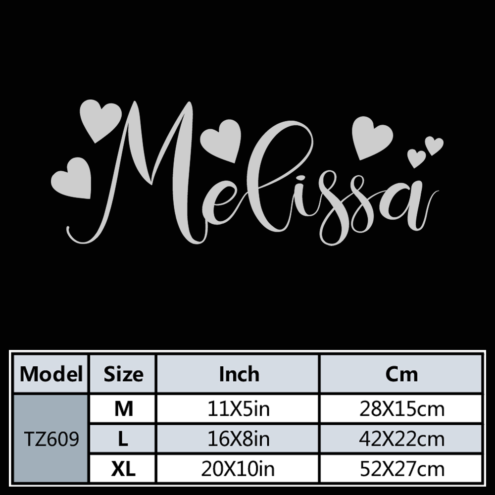 1pc Diy Personalize Custom Nam - Home Decor Lovely Home ulasan dan harga