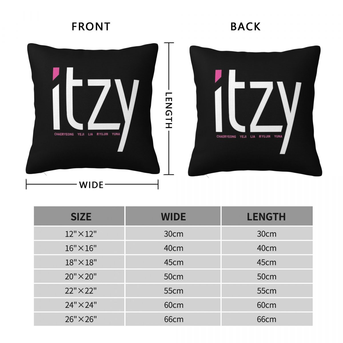Itzy Band Dalla Dalla Square P - Home Decor Dallas ulasan dan harga