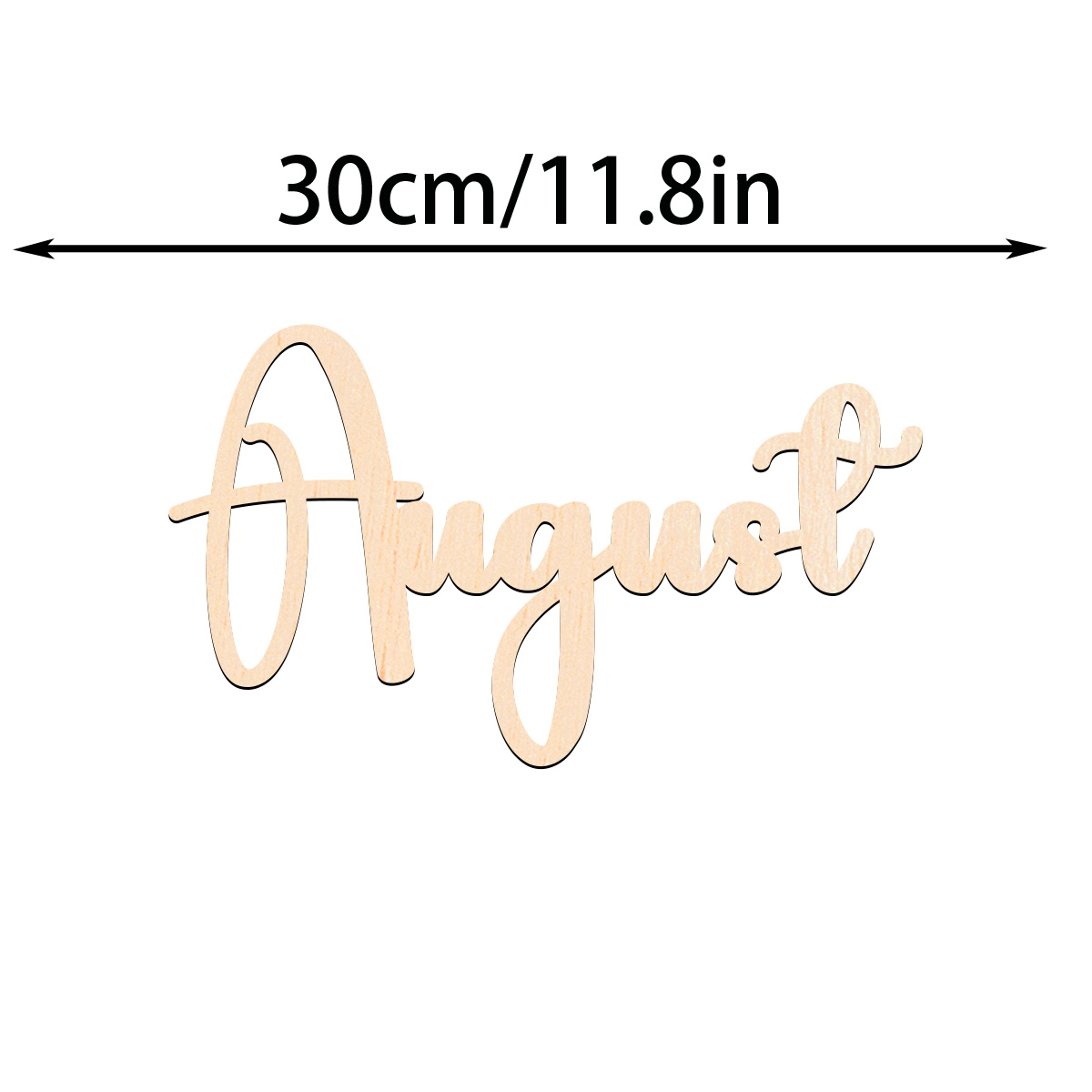 1 pc august example Personaliz - Home Decor Examples ulasan dan harga
