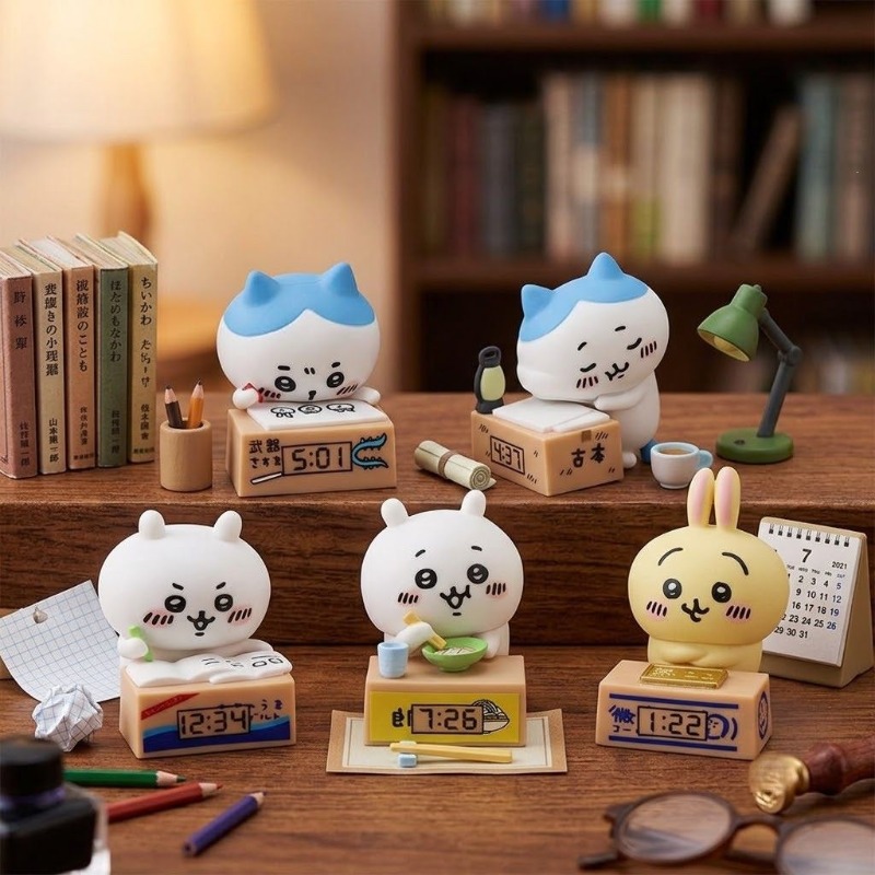 Hachiware Usagi Cartoon Alarm  - Home Decor Interior ulasan dan harga