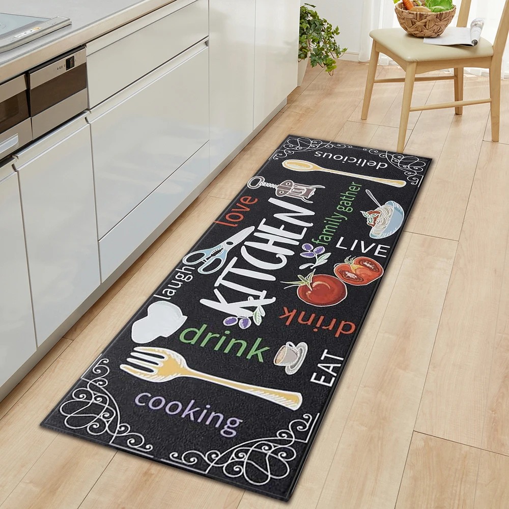Kitchen Floor Mat Anti-slip Ca - Home Decor Online Game ulasan dan harga