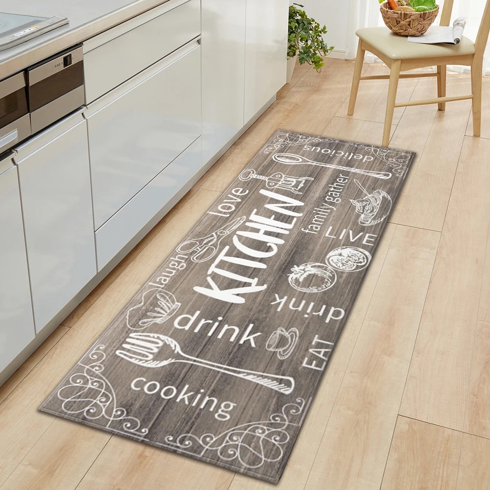 Kitchen Floor Mat Anti-slip Ca - Home Decor Online Game ulasan dan harga