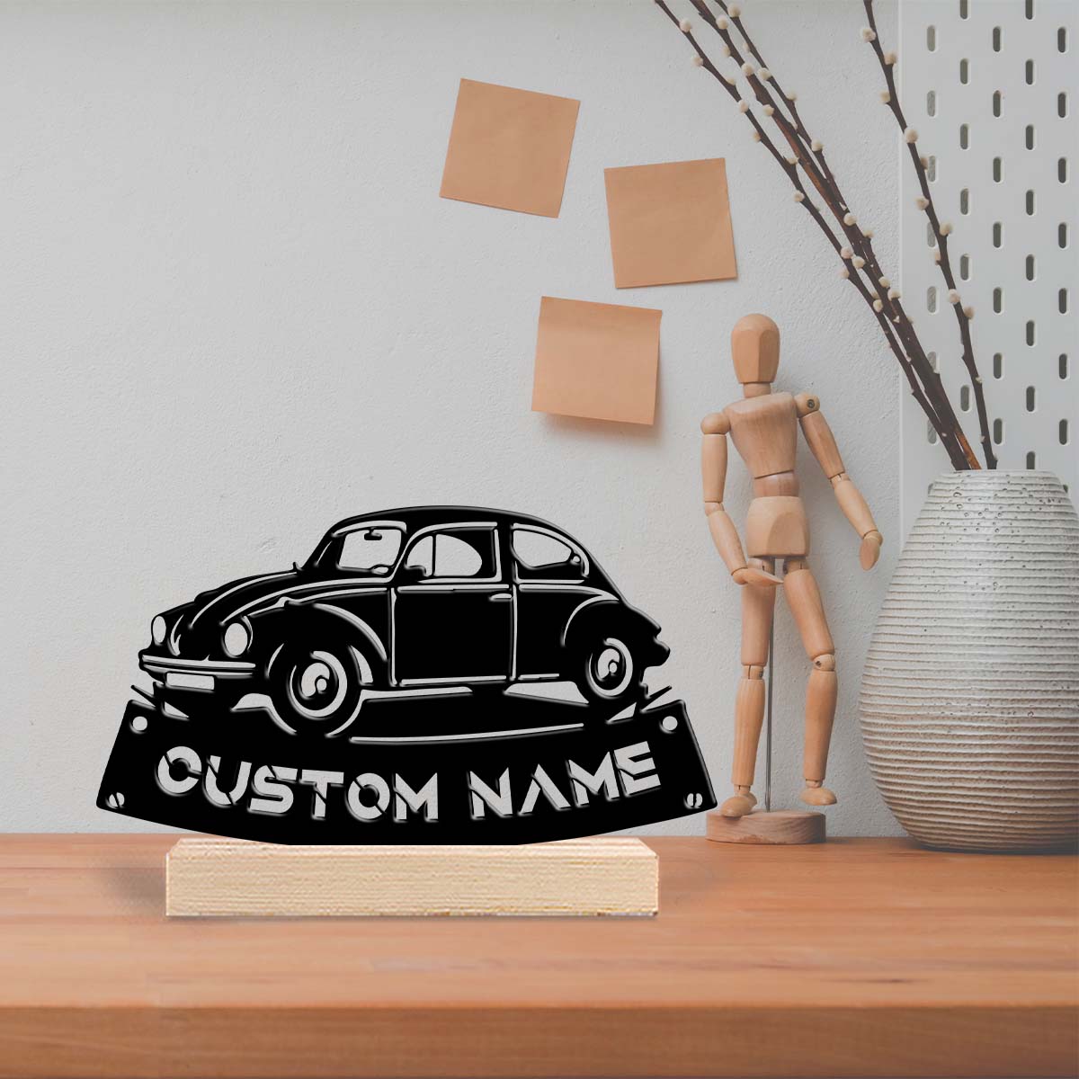 1Pc Custom Name Cool car logo  - Home Decor Logo ulasan dan harga