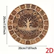 2026 Wooden 2D Flat Smile You' - Home Decor Emoji ulasan dan harga