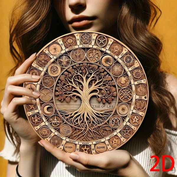 2026 Wooden 2D Flat Smile You' - Home Decor Emoji ulasan dan harga