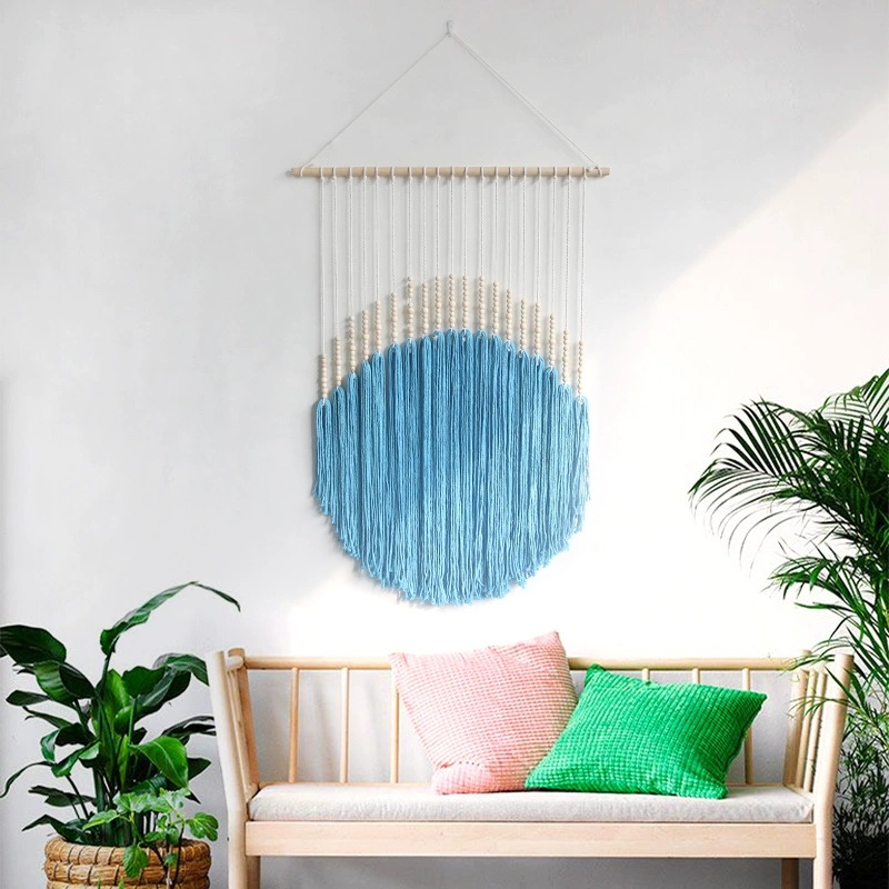 Semicircle Macrame Wall Hangin - Macrame Wall Hanging ulasan dan harga