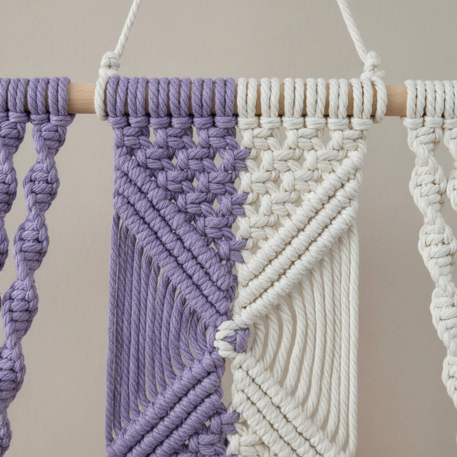 Boho Wall Hanging Shelf Handma - Macrame Wall Hanging ulasan dan harga