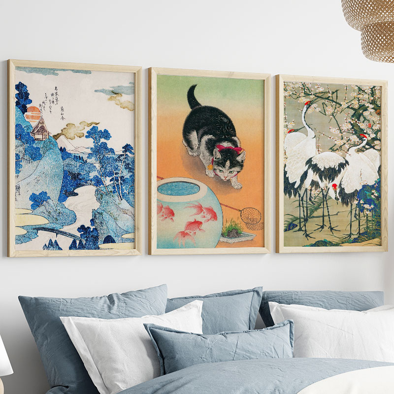 Japanese Katsushika Hokusai Ca - Home Decor Interior ulasan dan harga