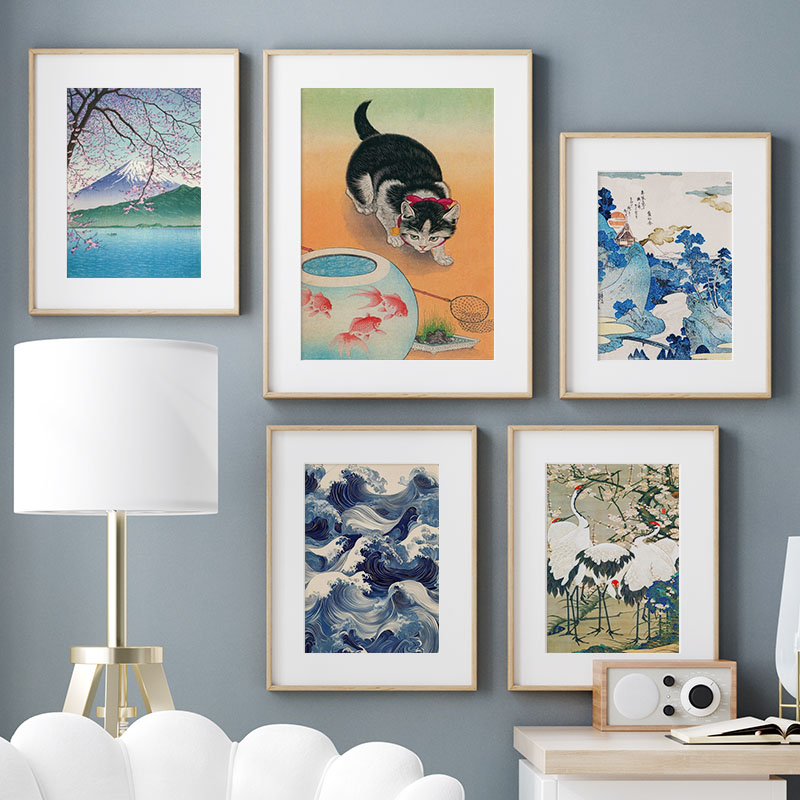 Japanese Katsushika Hokusai Ca - Home Decor Interior ulasan dan harga