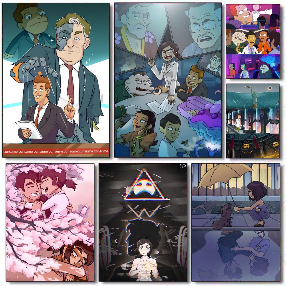 Adult animation Cartoon I-Insi - Home Decor Jobs ulasan dan harga