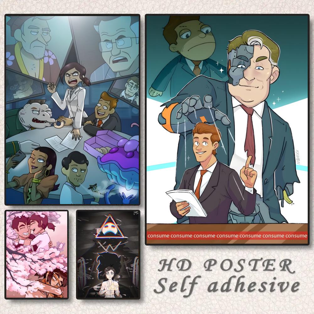 Adult animation Cartoon I-Insi - Home Decor Jobs ulasan dan harga
