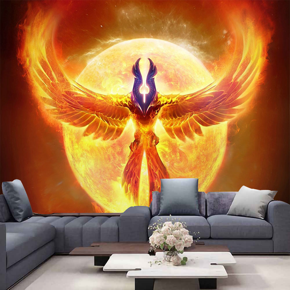 Large Angel Wings Tapestry Hip - Home Decor Hippie ulasan dan harga