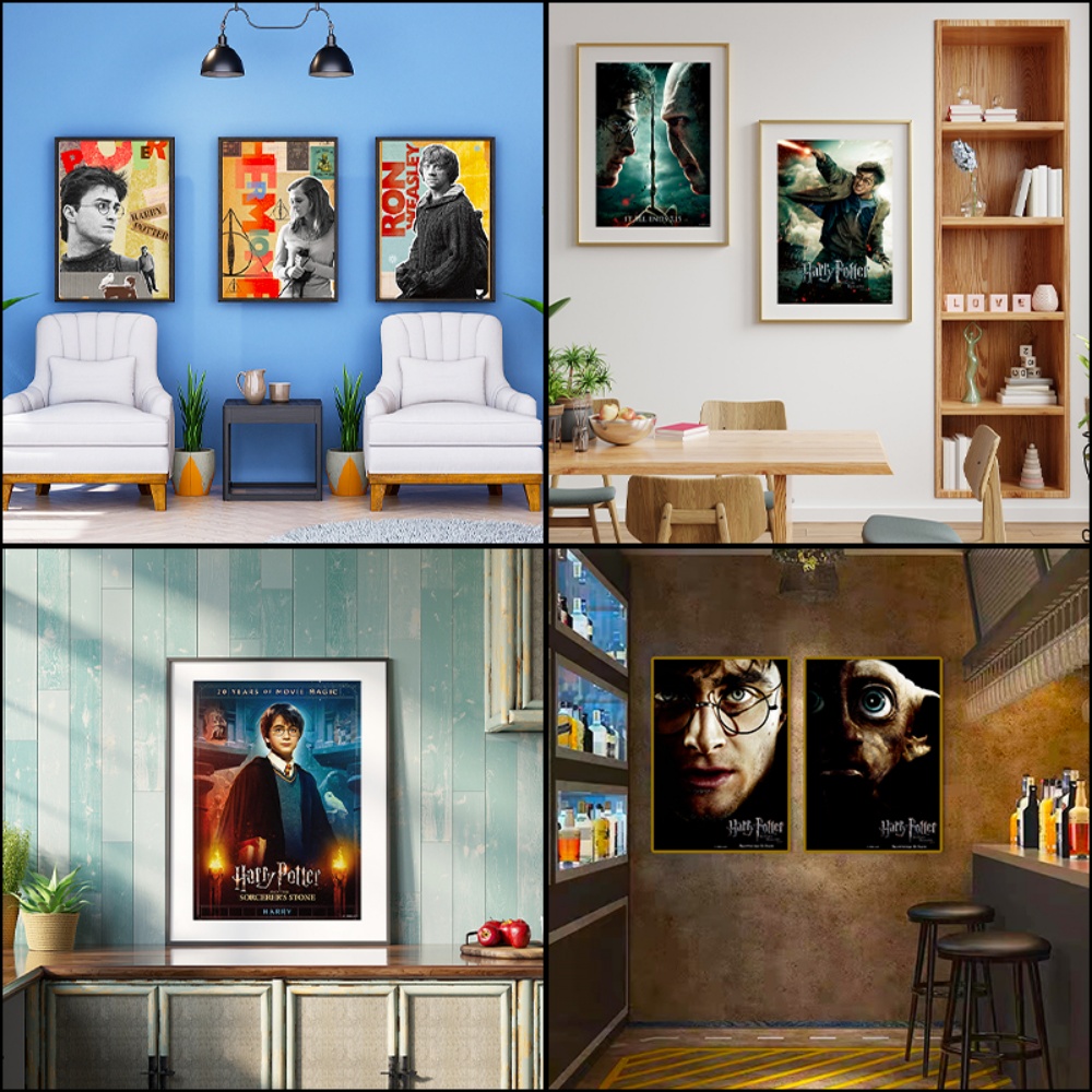 30*43cm Genuine Harry Potter P - Home Decor Quirky ulasan dan harga