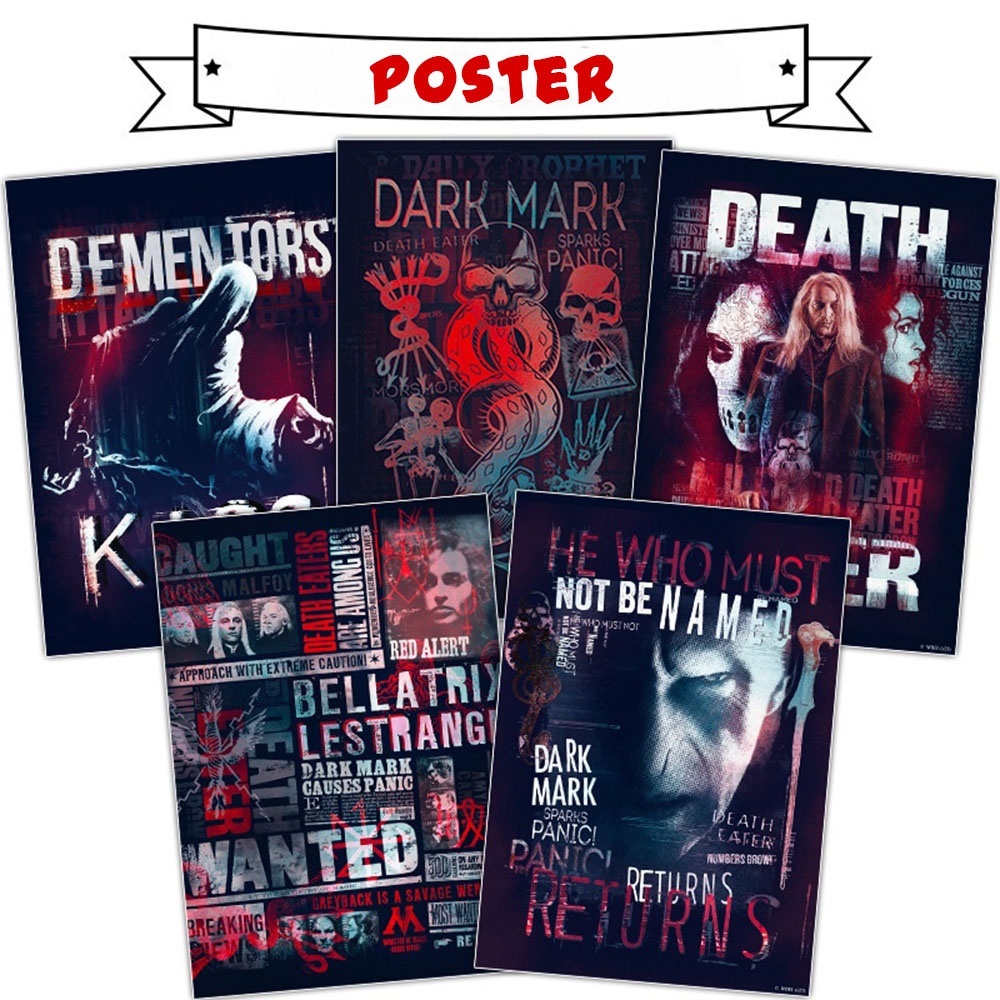 30*43cm Genuine Harry Potter P - Home Decor Quirky ulasan dan harga