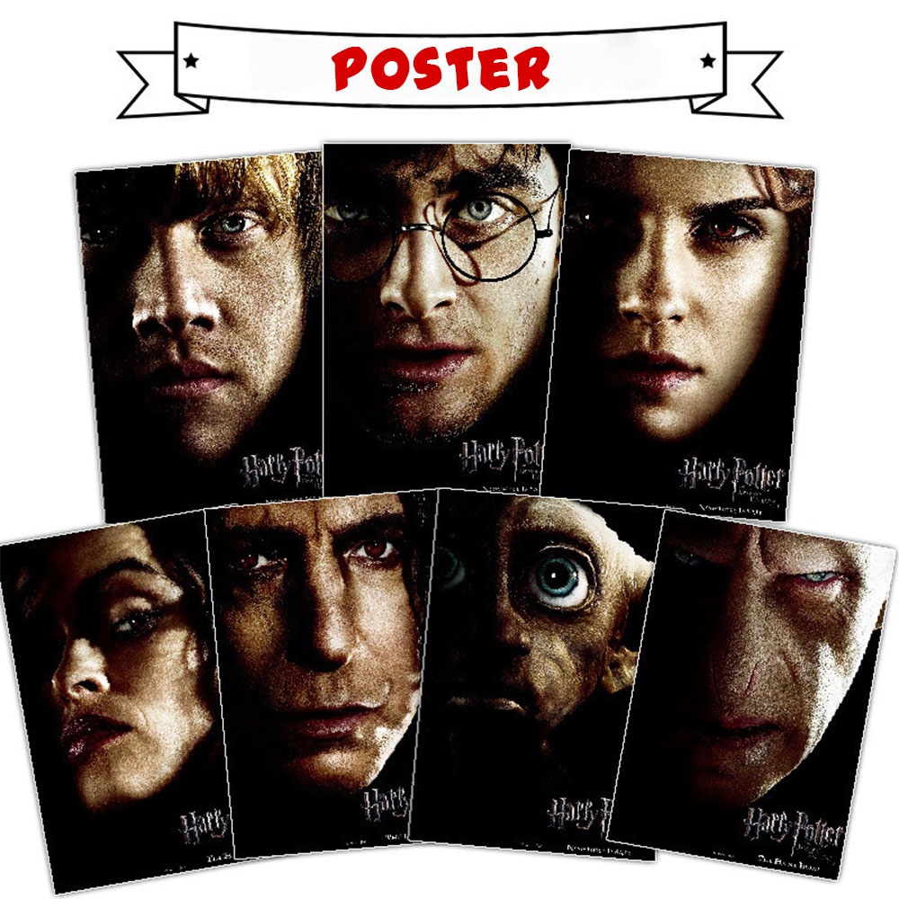 30*43cm Genuine Harry Potter P - Home Decor Quirky ulasan dan harga