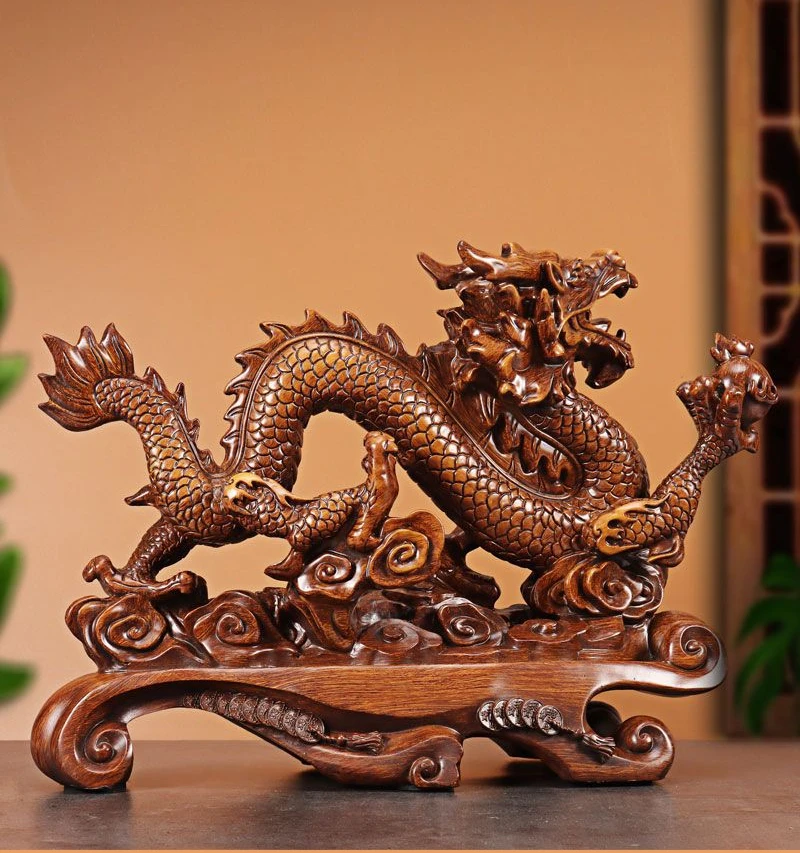 Lucky Dragon Ornaments To Attr - Home Decor On Sale ulasan dan harga