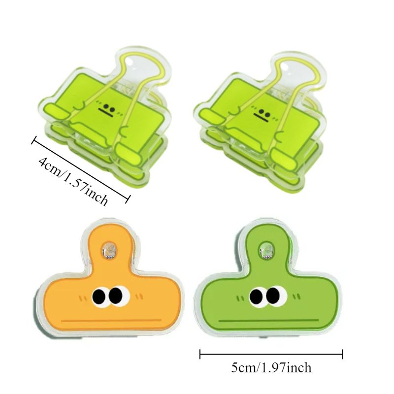5pcs/set Cute Acrylic Clip Fun - Home Decor Emoji ulasan dan harga