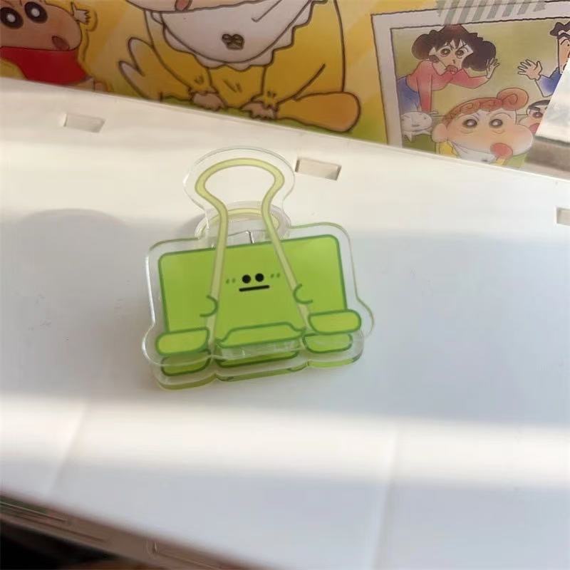 5pcs/set Cute Acrylic Clip Fun - Home Decor Emoji ulasan dan harga