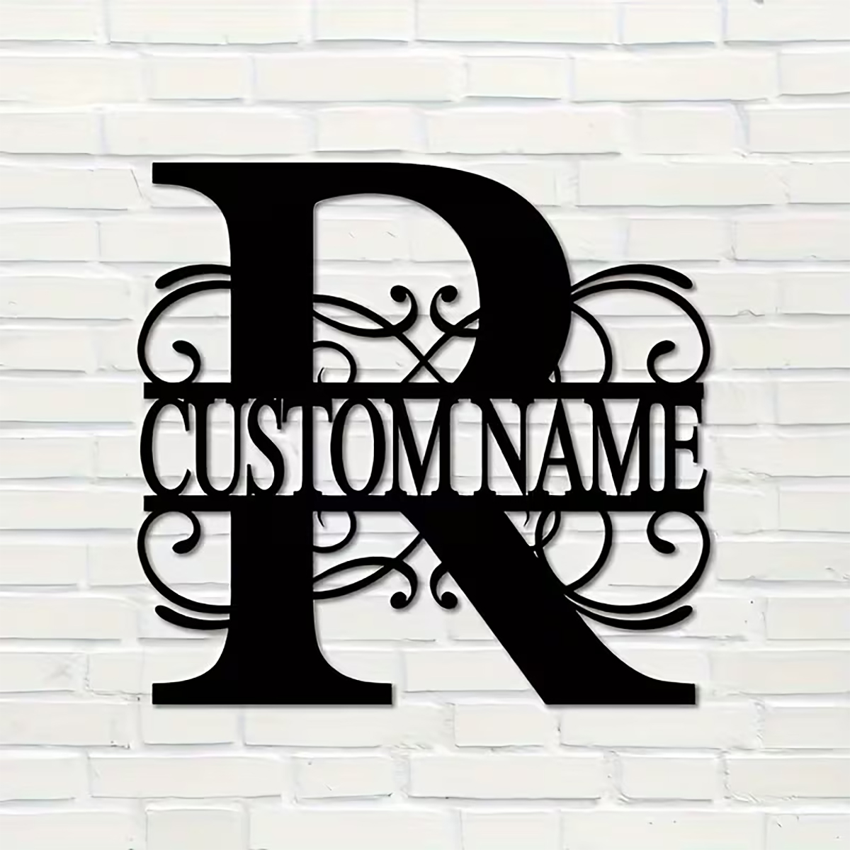 Classic Custom Monogram Metal  - Home Decor Ideas ulasan dan harga