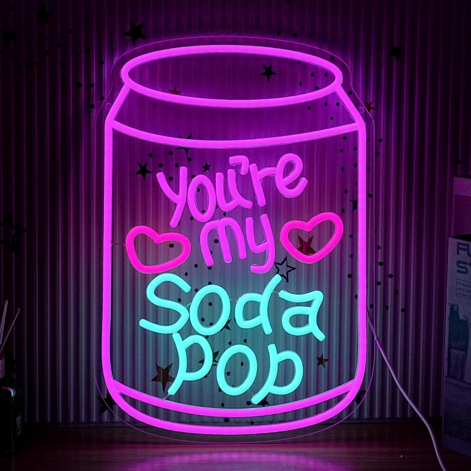 Romantic Neon Sign Dimmable LE - Home Decor Theme ulasan dan harga