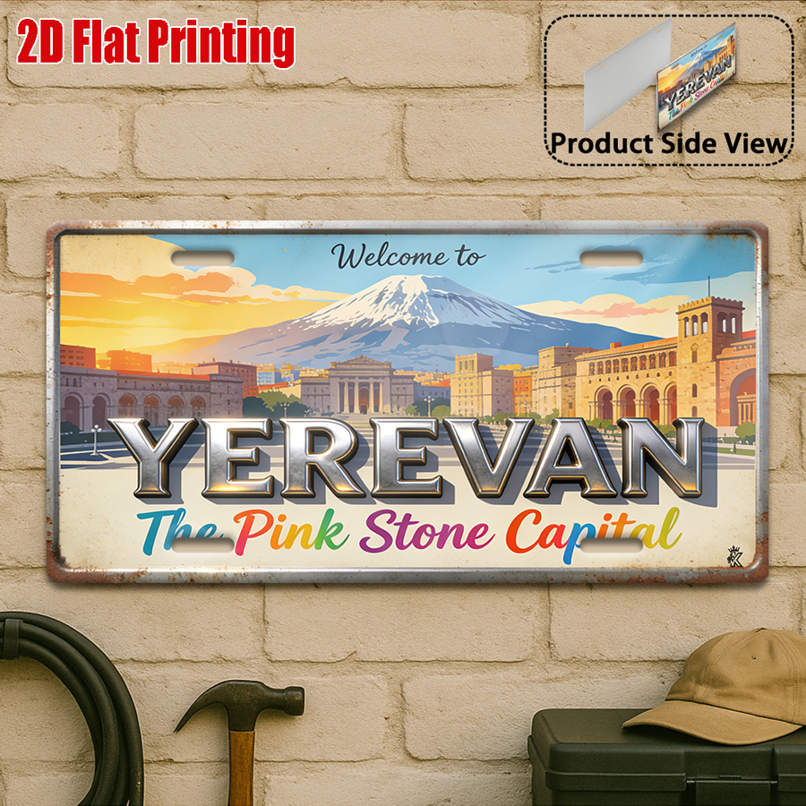 2D Flat,1pc WELCOME to YEREVAN - Home Decor Yerevan ulasan dan harga