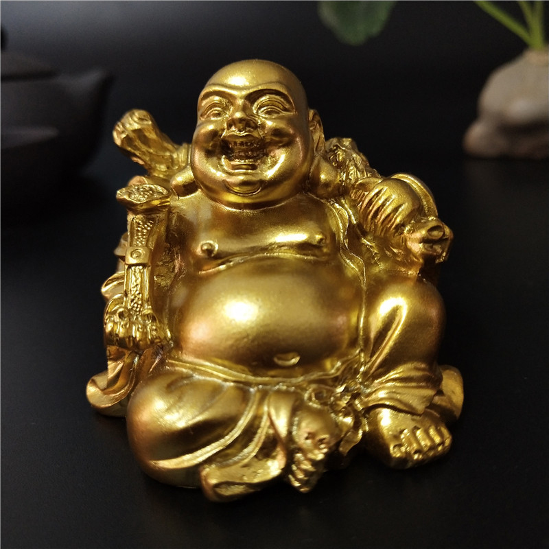 Golden Sitting Feng Shui Maitr - Home Decor On Sale ulasan dan harga
