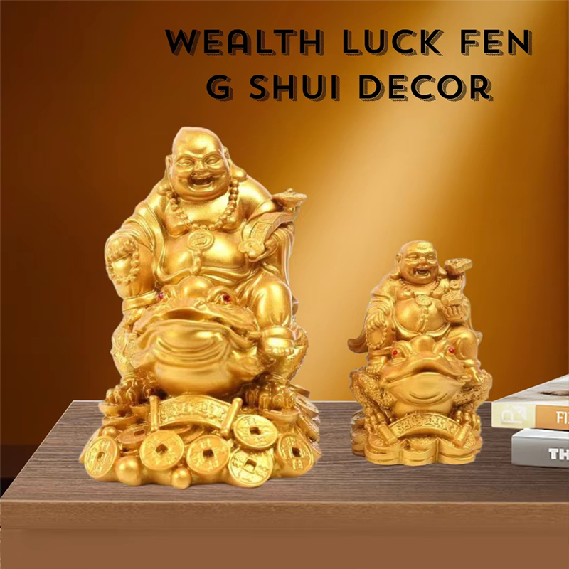Resin Golden Cicada Maitreya B - Home Decor On Sale ulasan dan harga