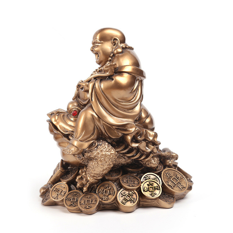 Resin Golden Cicada Maitreya B - Home Decor On Sale ulasan dan harga